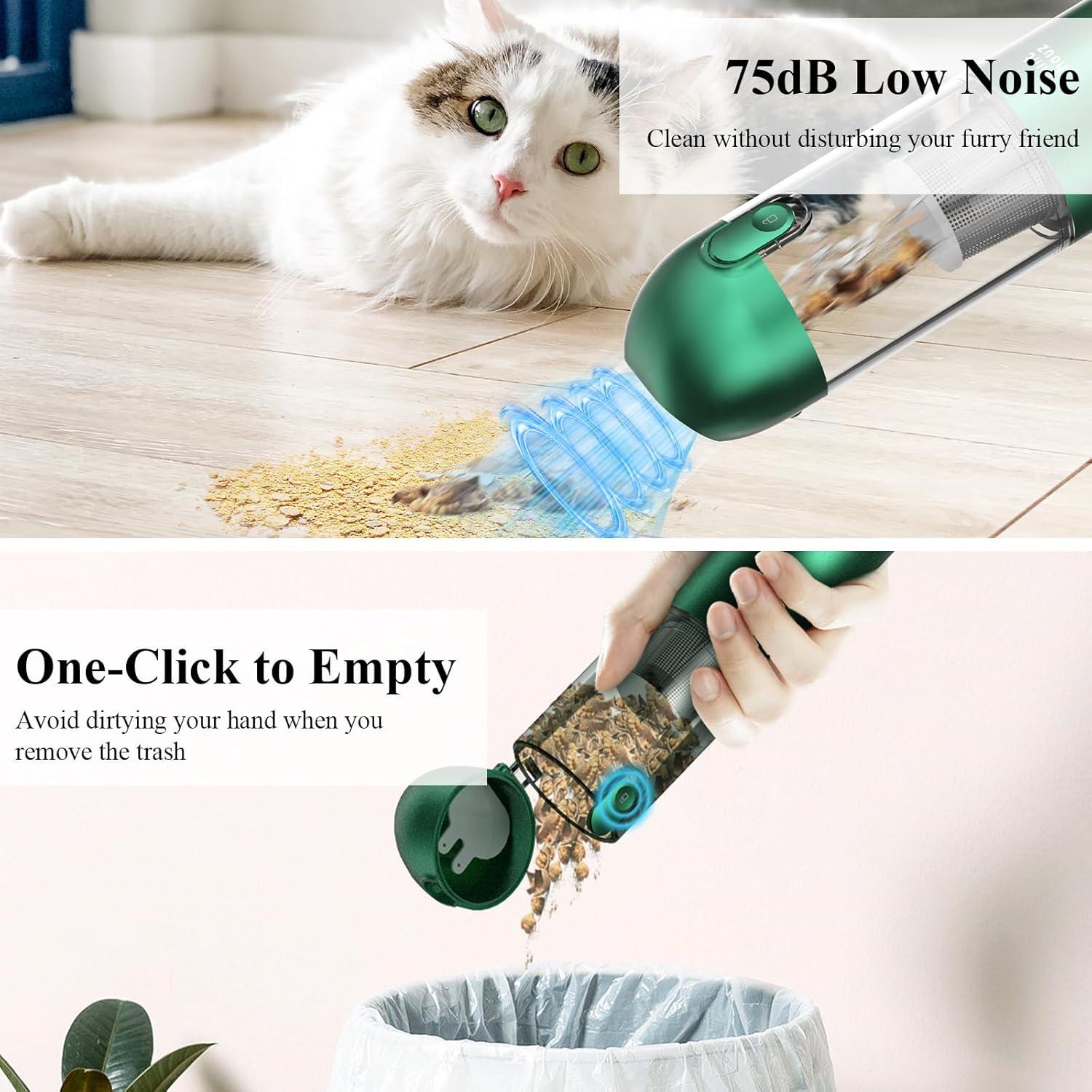 Aspiradora de Mano Inalámbrica Minthouz 17000Pa 120W Azul