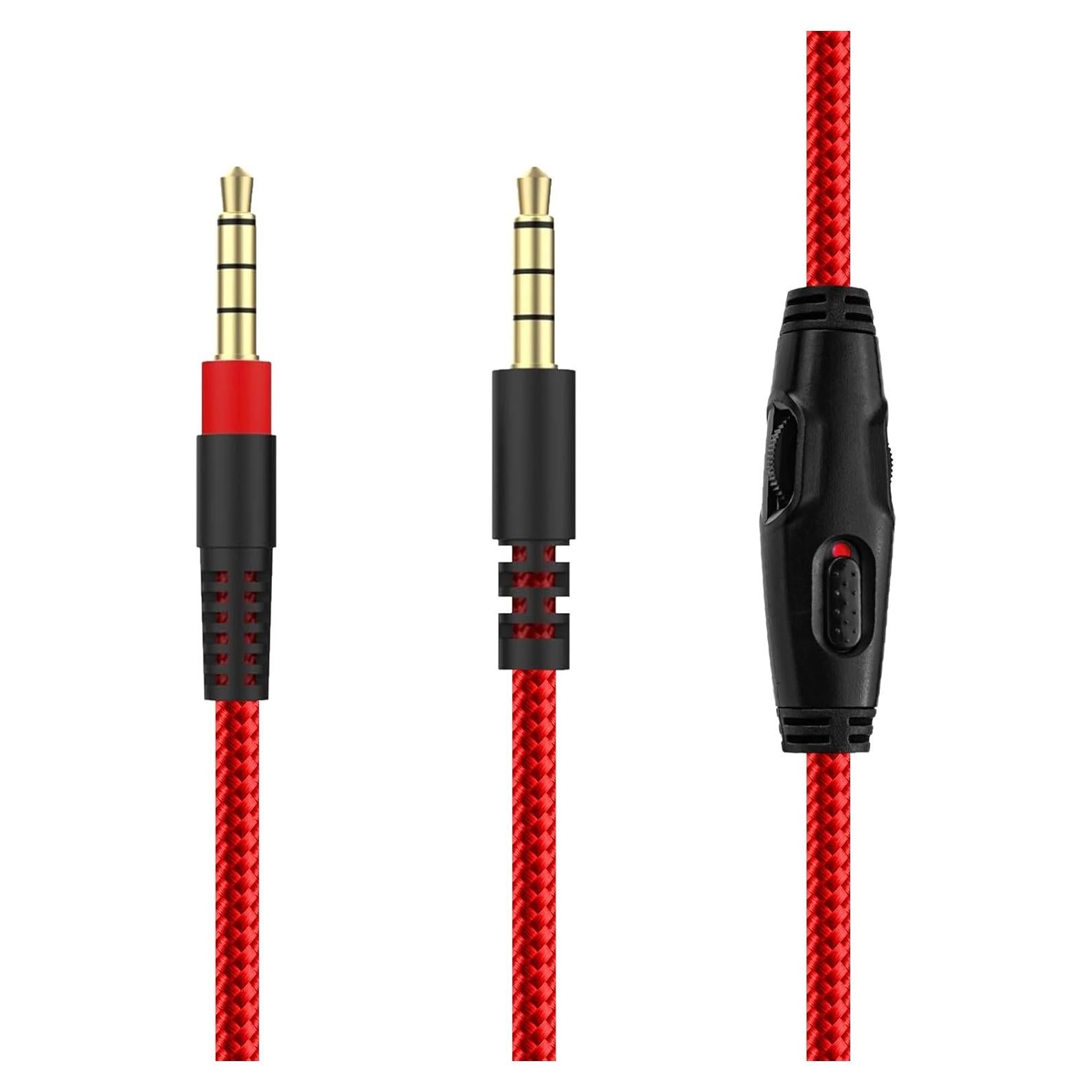 Cable de audio 3.5mm Hizsoaor para auriculares Kingston HyperX