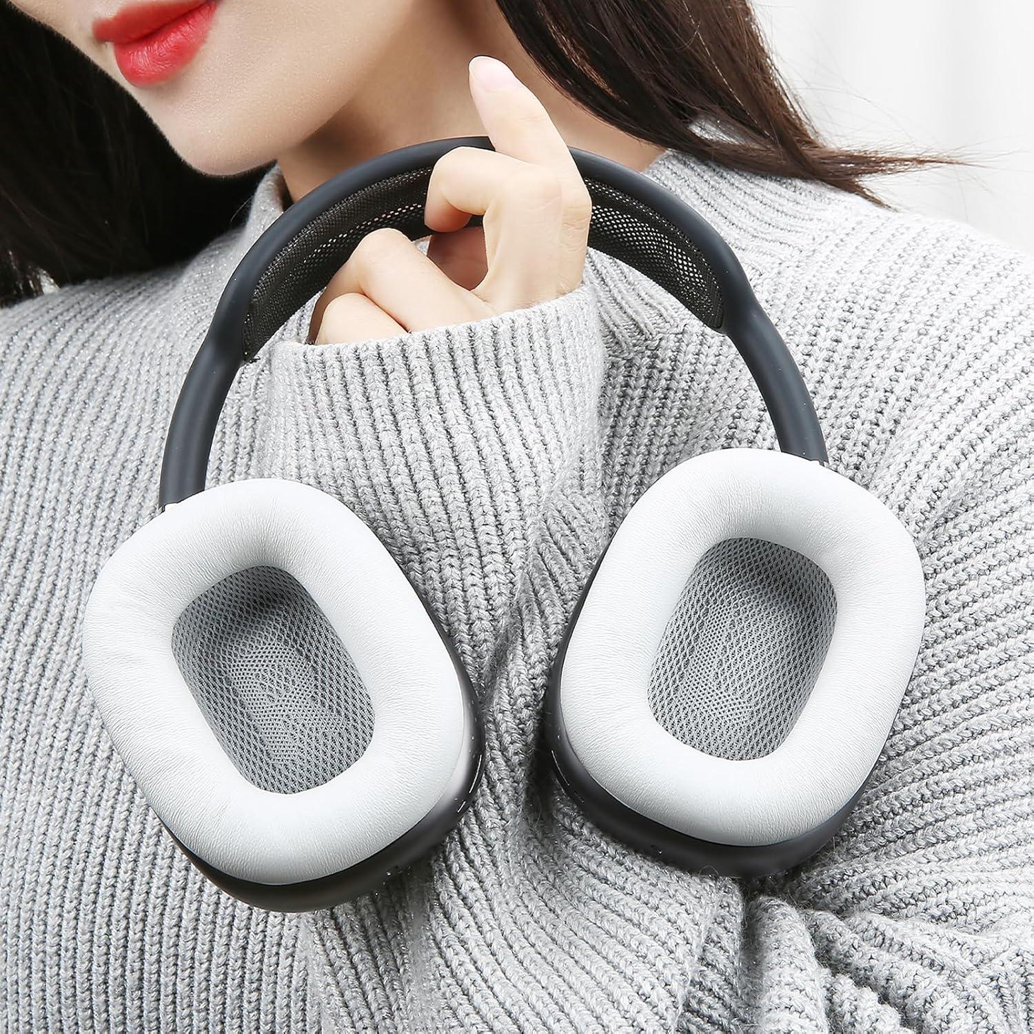 Almohadillas de oido Earrock para AirPods Max de piel de cordero