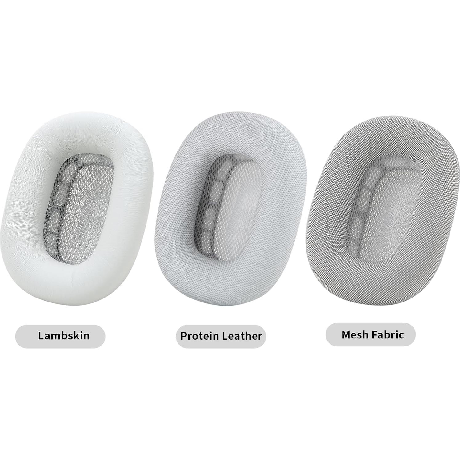 Almohadillas de oido Earrock para AirPods Max de piel de cordero