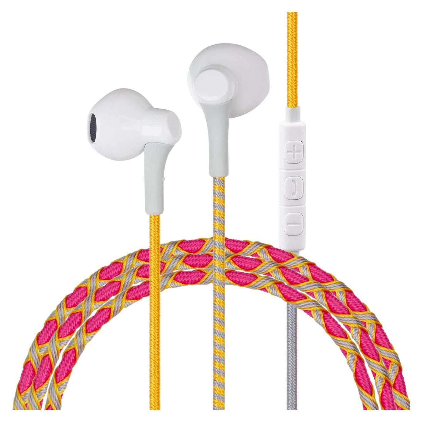 Auriculares URIZONS Trenzados con Micrófono 3.5mm - MZF01