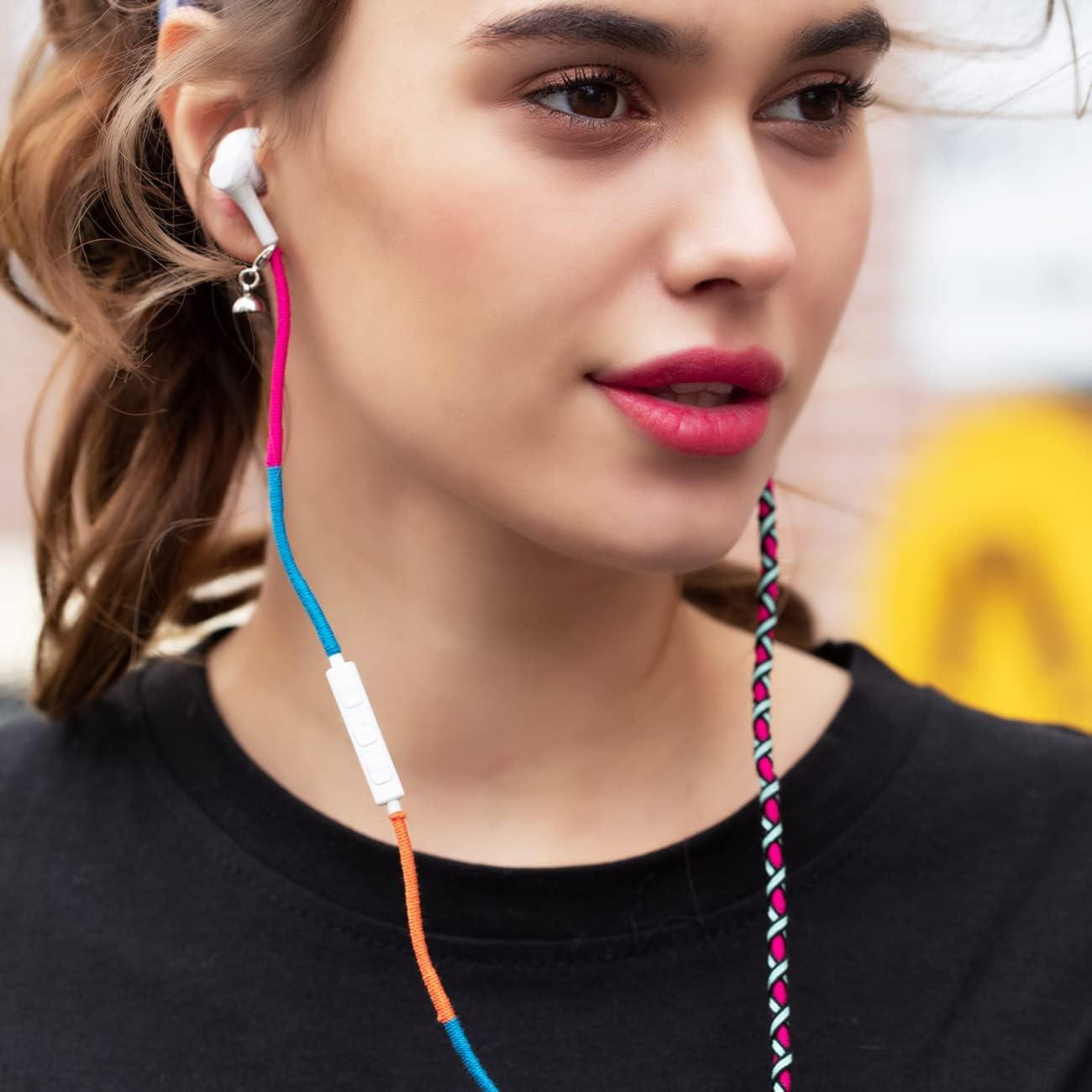 Auriculares Trenzados URIZONS MZF2 con Micrófono 3.5mm