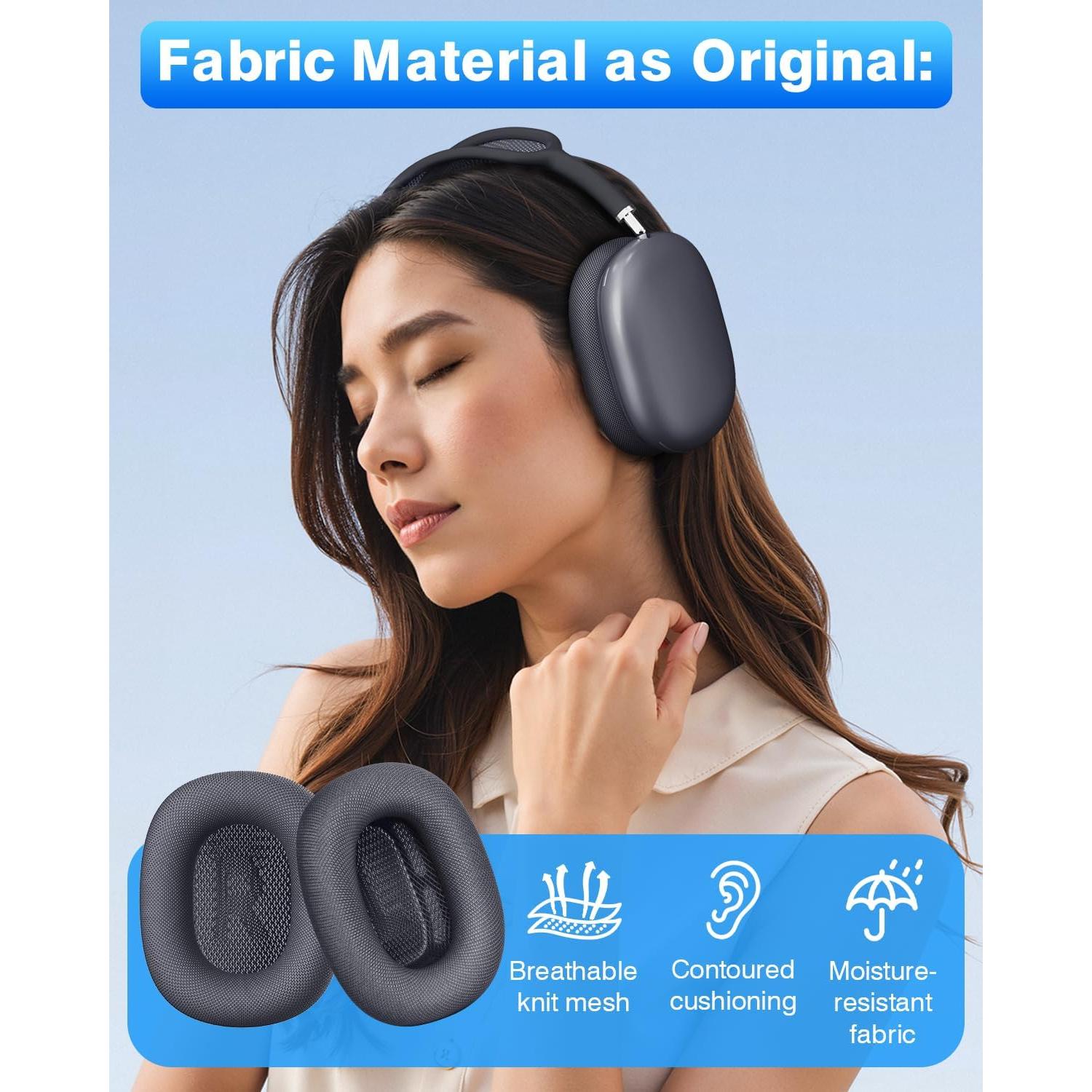 Almohadillas de Reemplazo Link Dream para AirPods Max - Medianoche