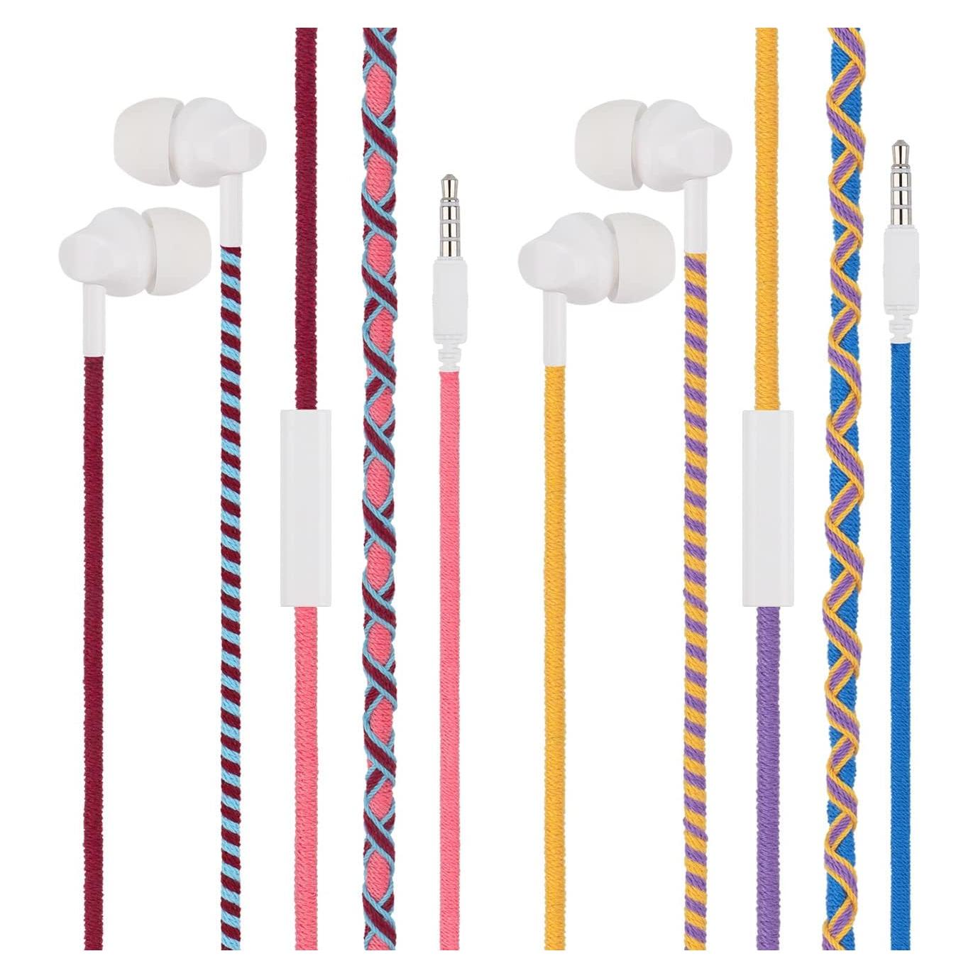 Auriculares Intrauditivos URIZONS MZF07-LB Trenzados 2 Piezas