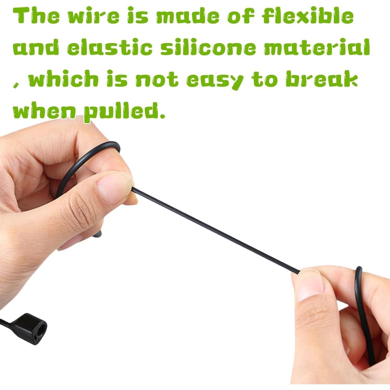 Correa Magnética Antipérdida para Ear-Pods - Silicona Premium 70 cm