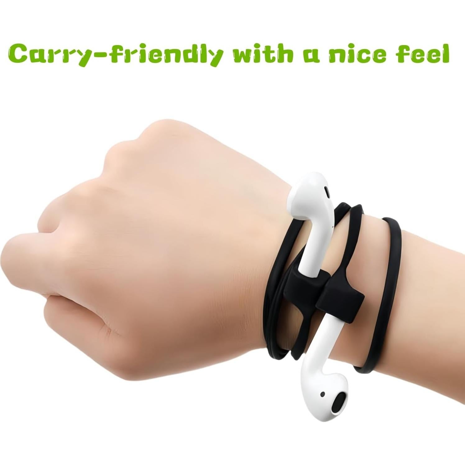 Correa Magnética Antipérdida para Ear-Pods - Silicona Premium 70 cm