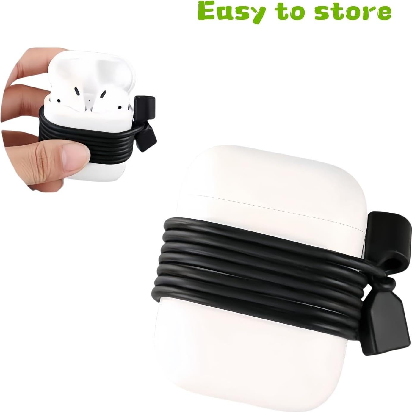 Correa Magnética Antipérdida para Ear-Pods - Silicona Premium 70 cm