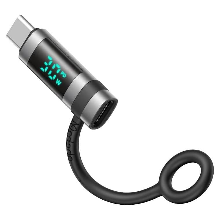 Adaptador Lightning a USB-C Mcdodo 60W con Pantalla Digital