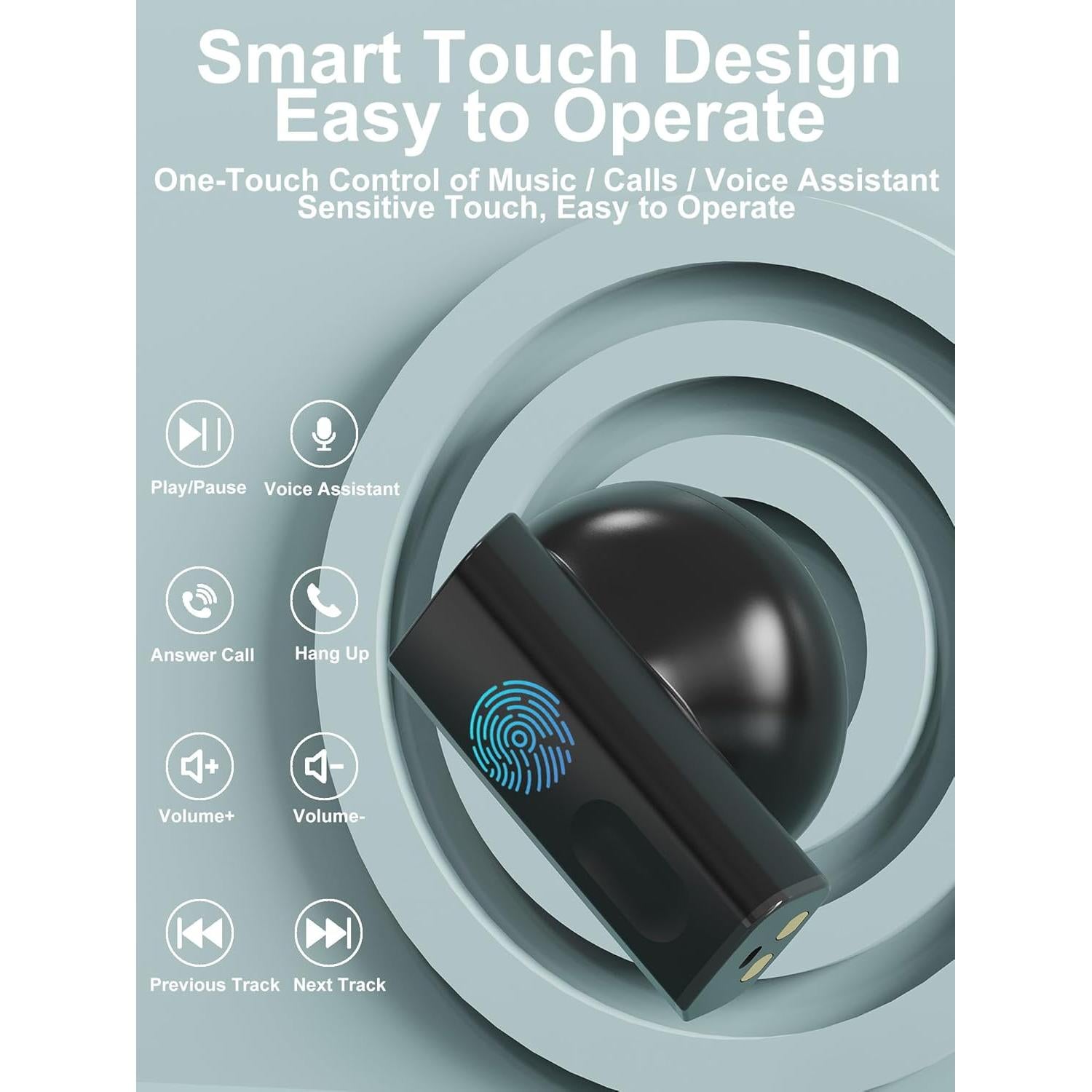 Auriculares Inalámbricos ZYKCEM BT11 Bluetooth 5.3 Estéreo