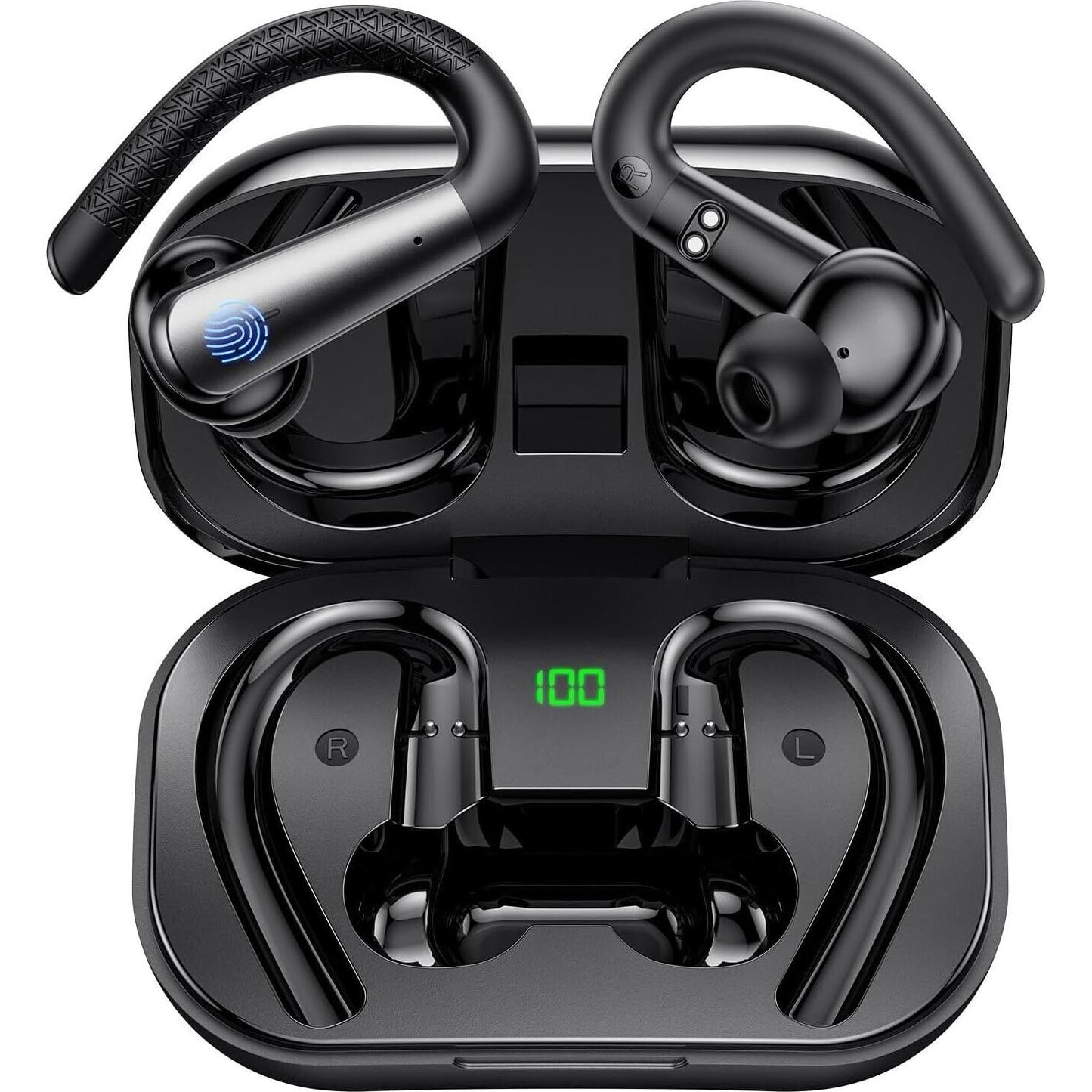 Auriculares Bluetooth SGNICS IPX6 con ganchos para Samsung Galaxy