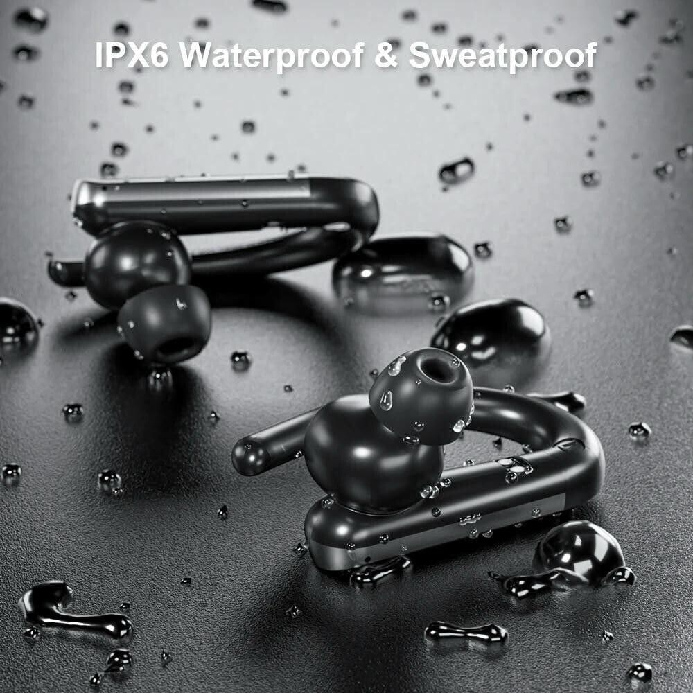 Auriculares Bluetooth SGNICS IPX6 con ganchos para Samsung Galaxy