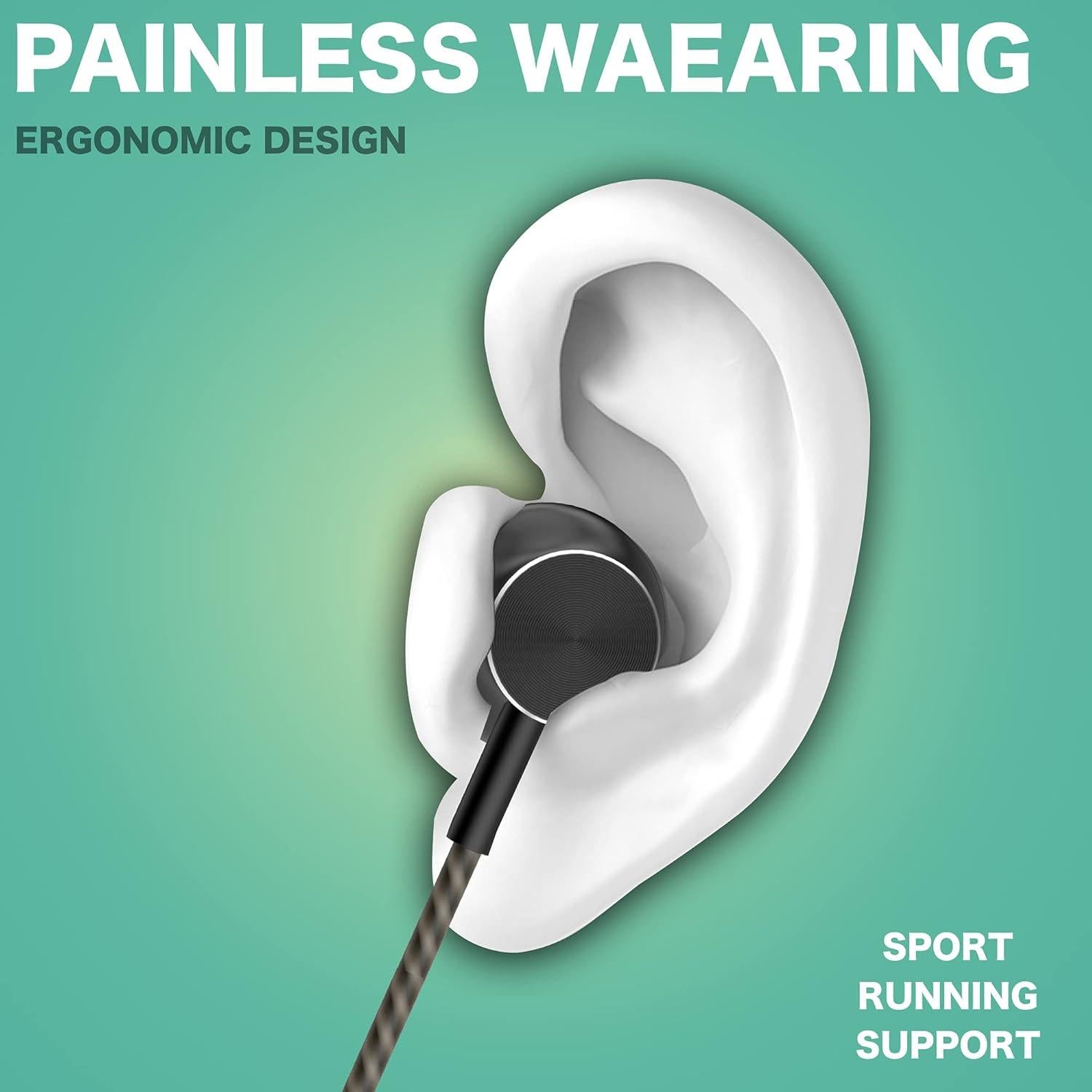 Auriculares In Ear IMILITIS con Micrófono y Control de Volumen