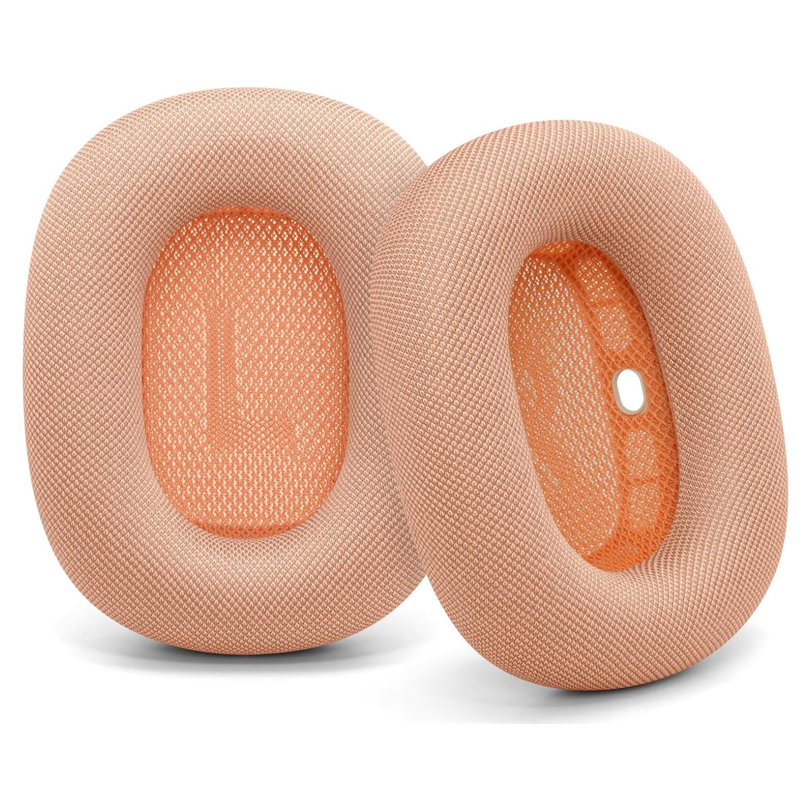 Almohadillas de Reemplazo GVOEARS para AirPods Max 2024 - Malla Naranja