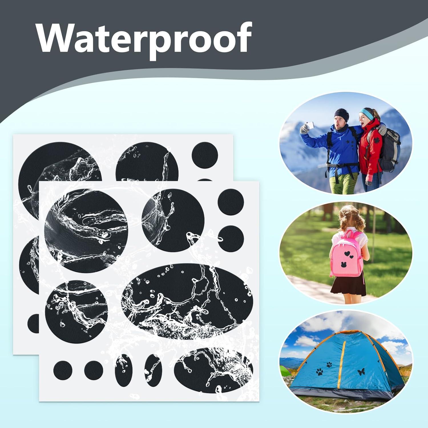 Parches de reparación de nylon Vicsiyi para chaquetas de plumas