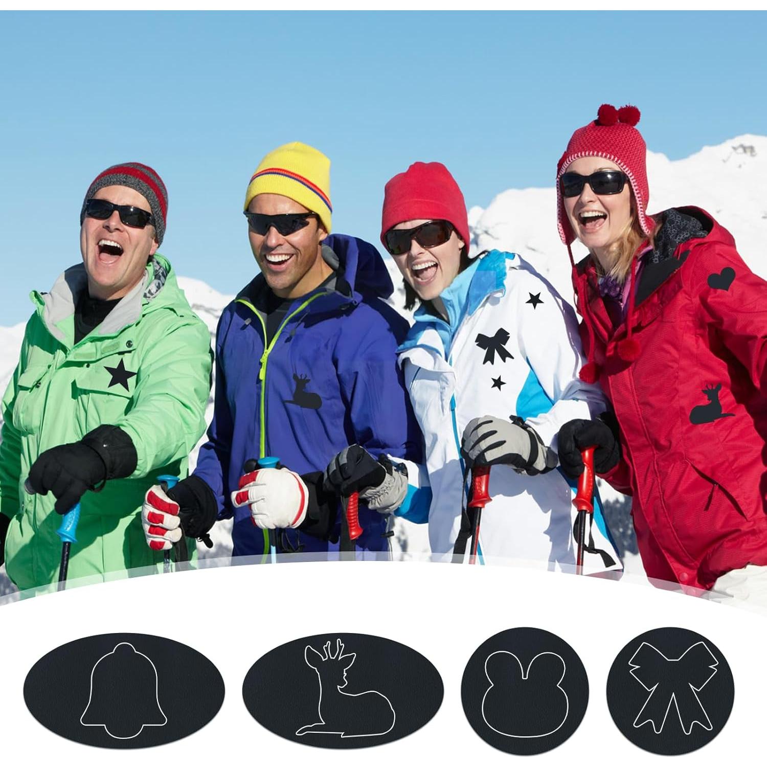 Parches de reparación de nylon Vicsiyi para chaquetas de plumas