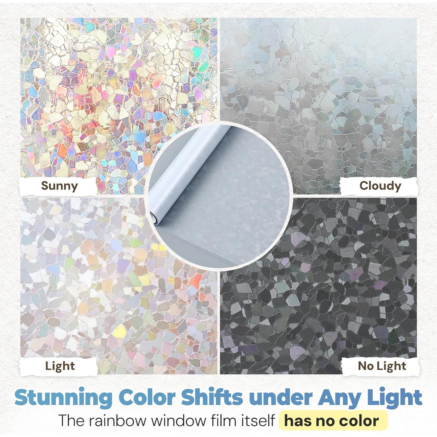 Película de Privacidad DOWELL 44.5x200 cm Vinilo UV