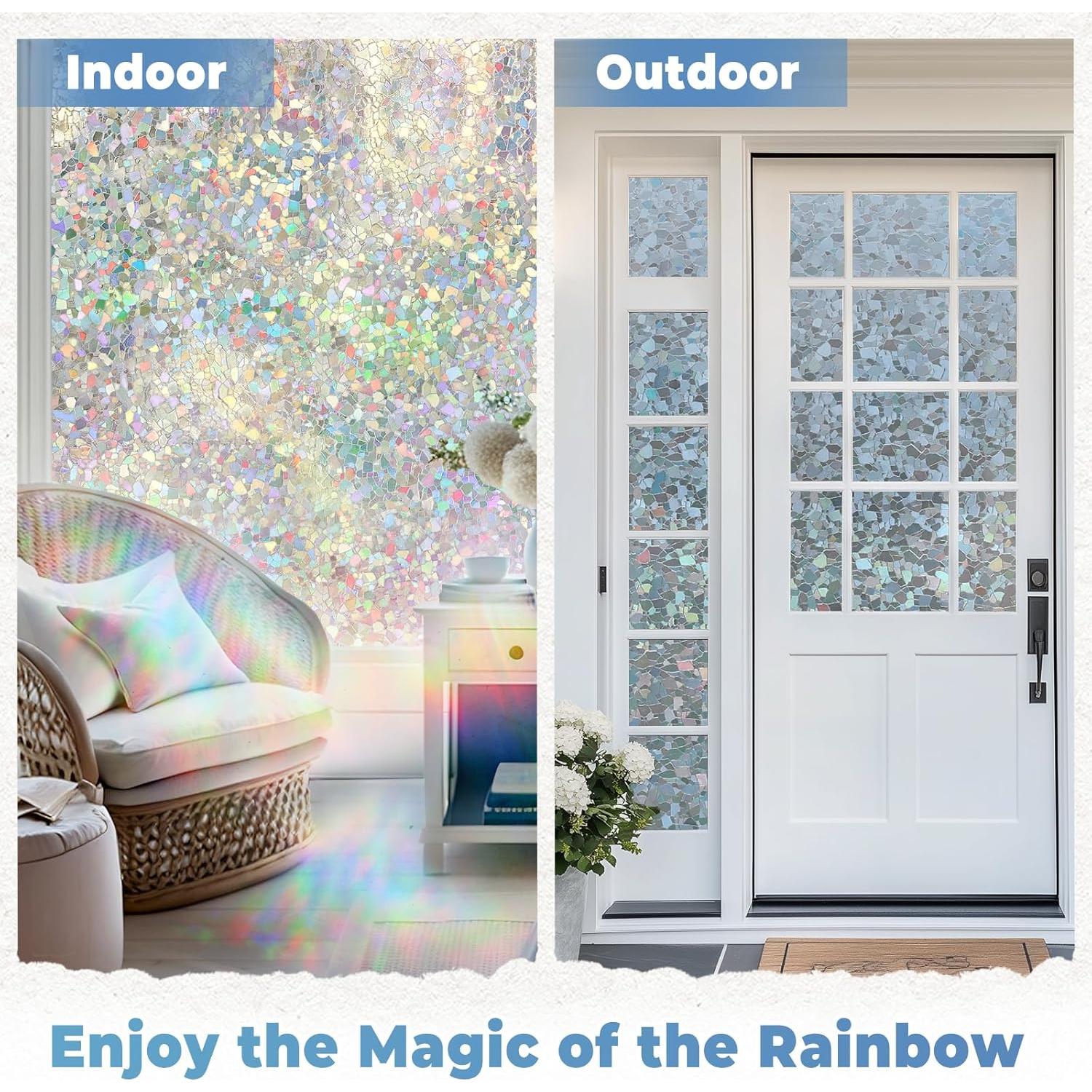 Película de Privacidad DOWELL 44.5x200 cm Vinilo UV