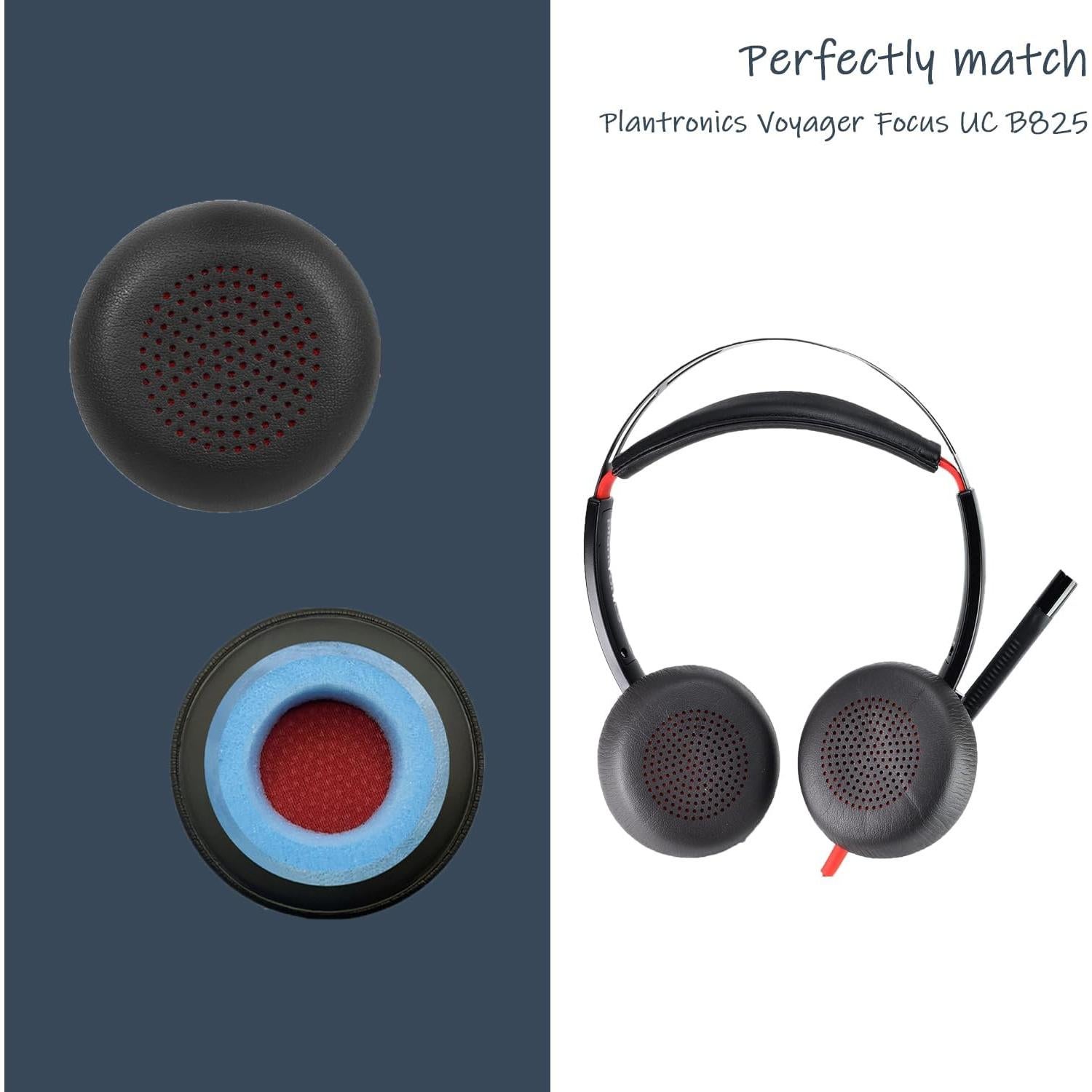 Almohadillas de Reemplazo Niukeke para Auriculares Plantronics