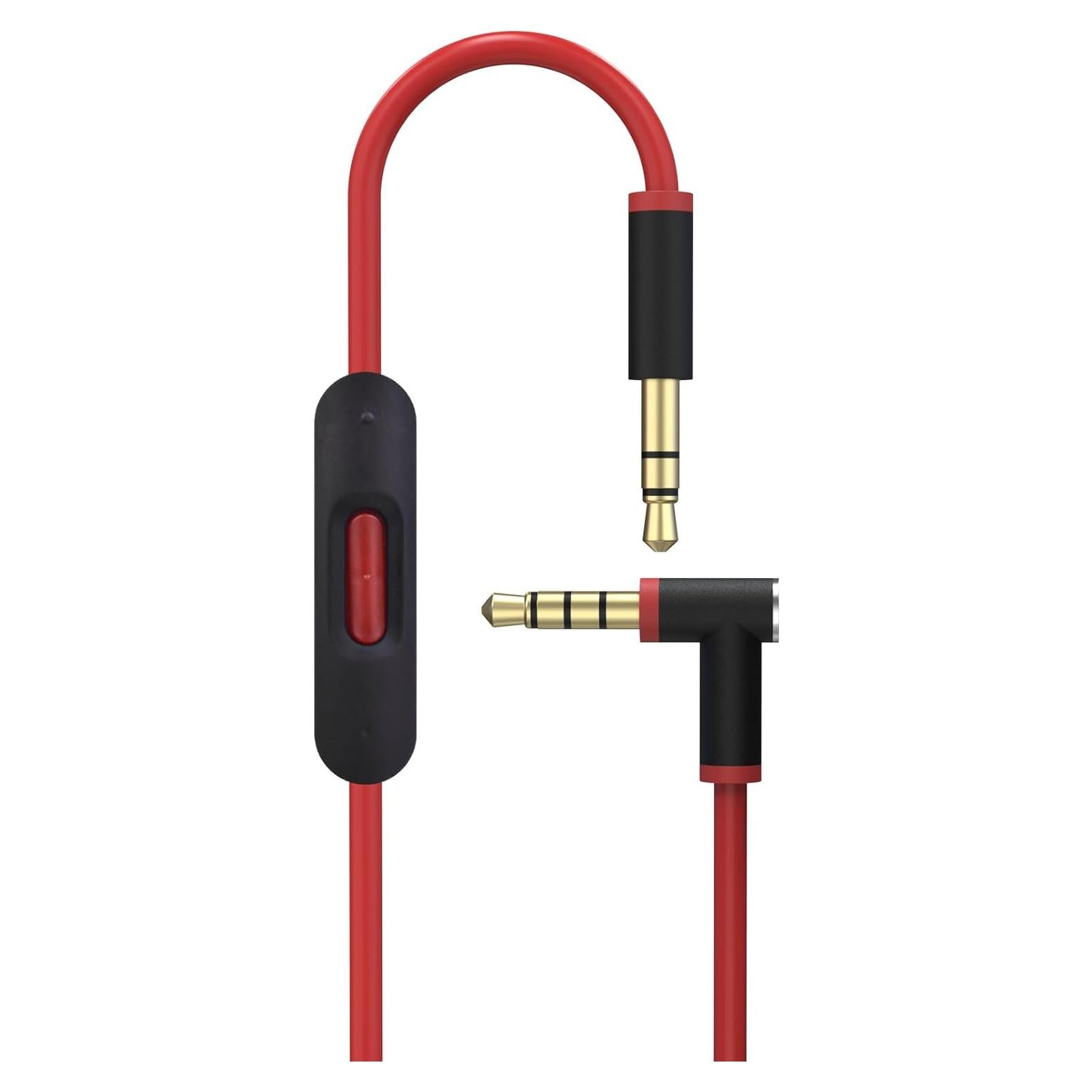 Cable de audio Toxaoii 3.5mm con micrófono para Beats y Sony