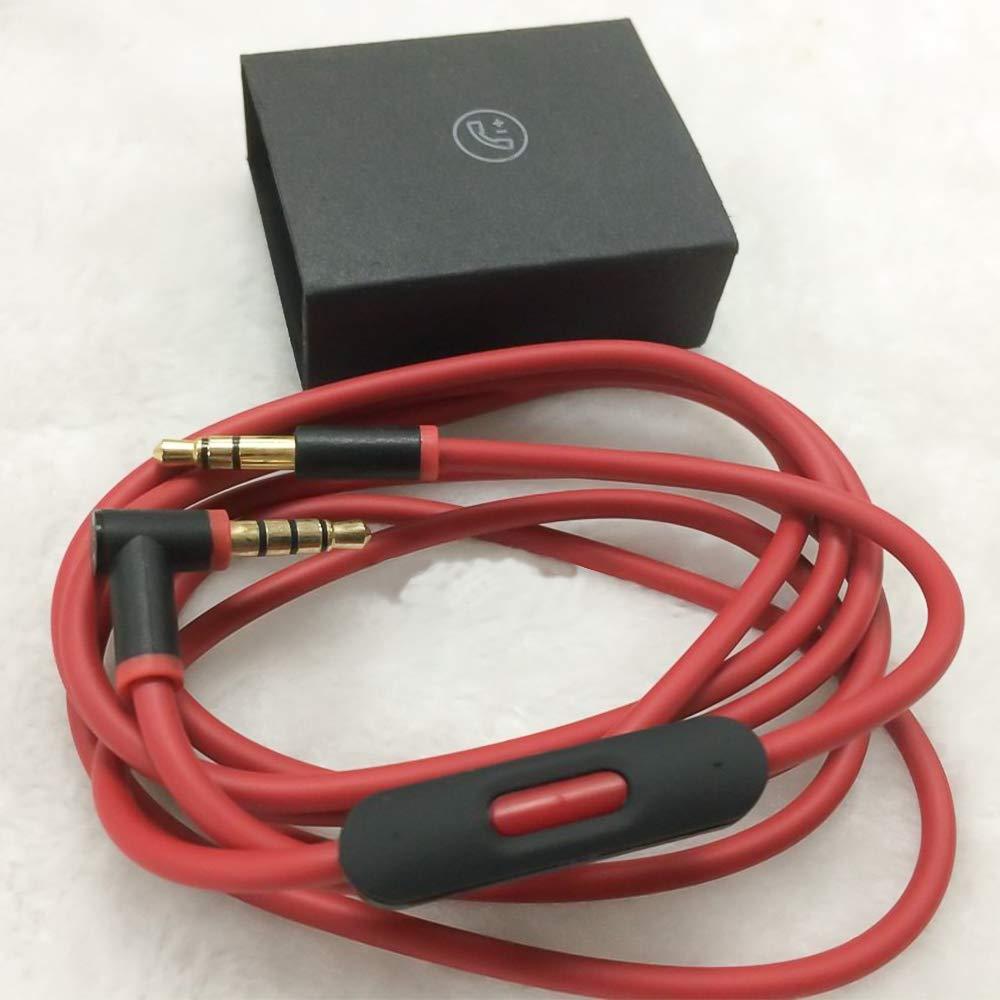 Cable de audio Toxaoii 3.5mm con micrófono para Beats y Sony