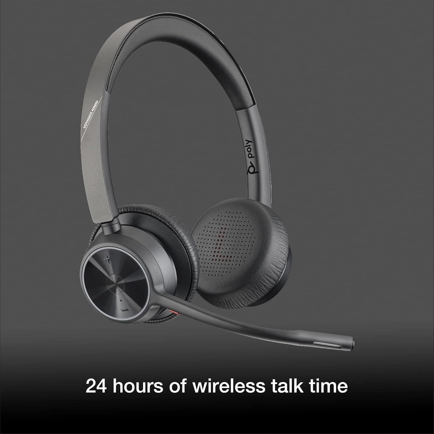 Auriculares Inalámbricos Poly Voyager 4320 UC Duo USB-A