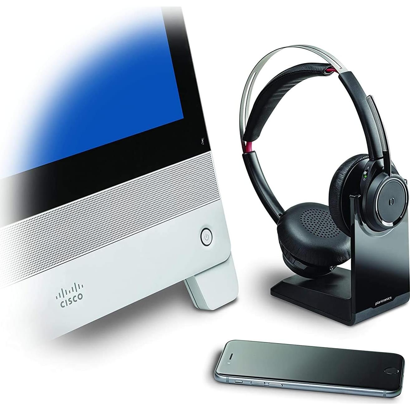 Auricular Bluetooth Plantronics Voyager Focus B825 - ANC, 12h Batería