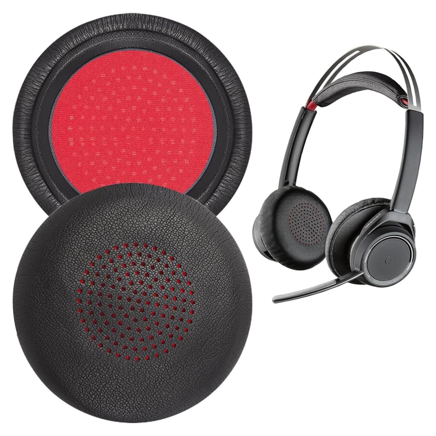 Cubiertas de Almohadillas de Reemplazo UOWGA para Plantronics Voyager Focus