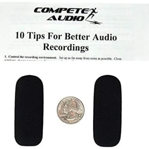 Funda de espuma Sennheiser SH50 para micrófonos de aviación - Paquete de 2