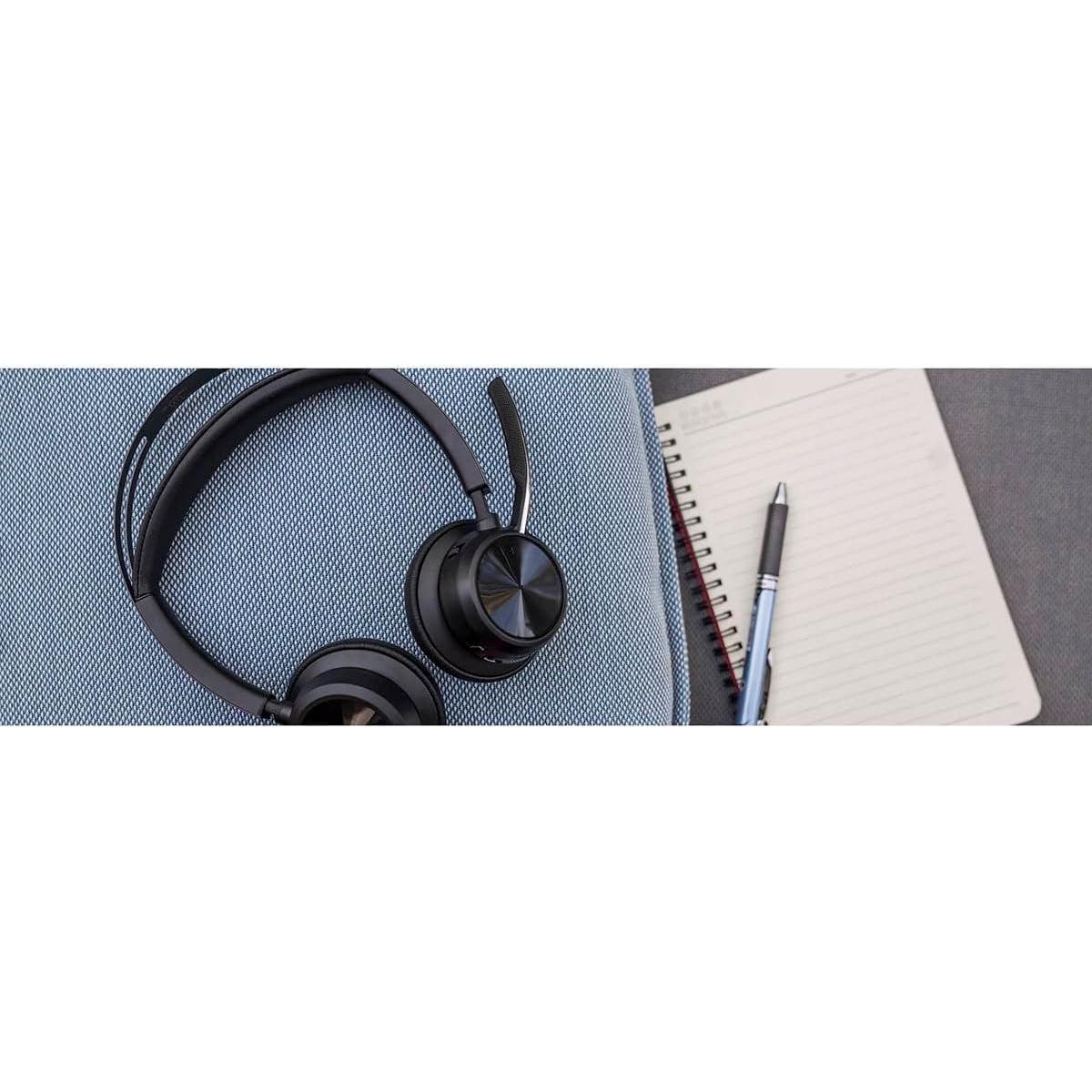 Auricular Bluetooth Poly Voyager Focus 2 con ANC y USB-C