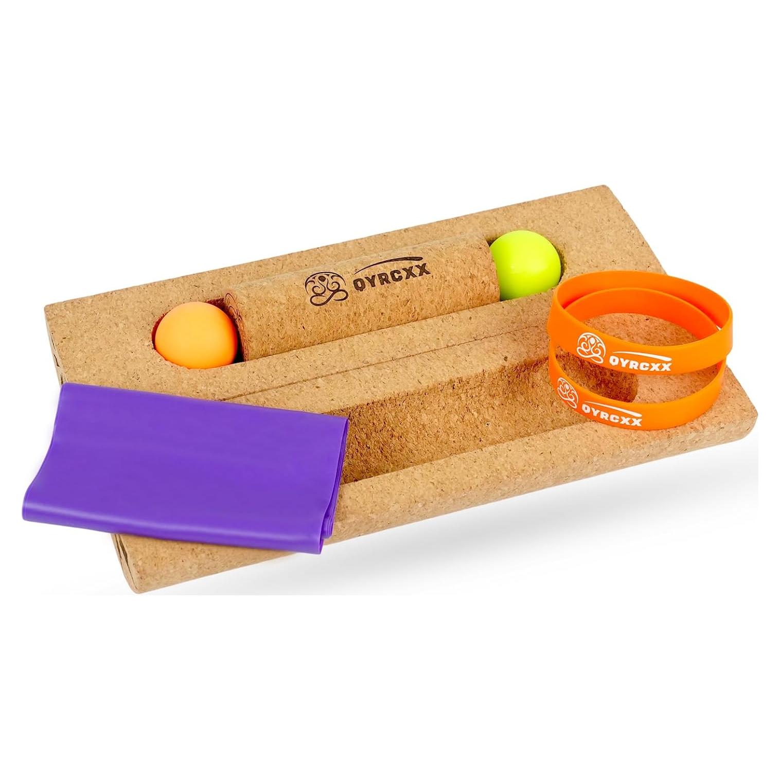 Tabla de Equilibrio de Corcho QYRCXX 30cm - Fortalecedor de Pies