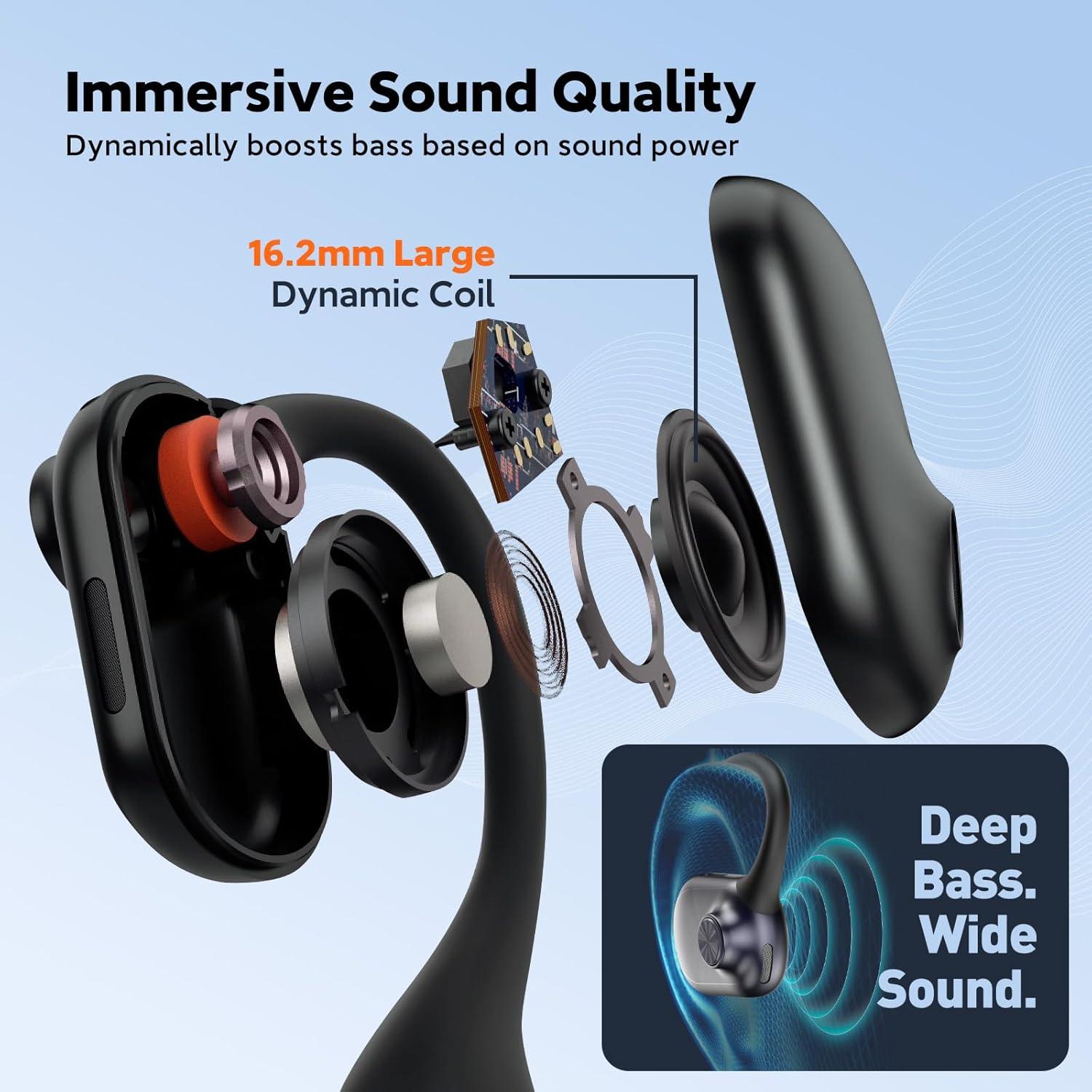 Auriculares Inalámbricos Oleap P200b Pro con Micrófono 50dB