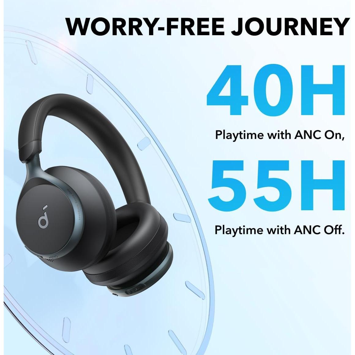 Auriculares Soundcore Q30 Anker con Cancelación de Ruido 50H