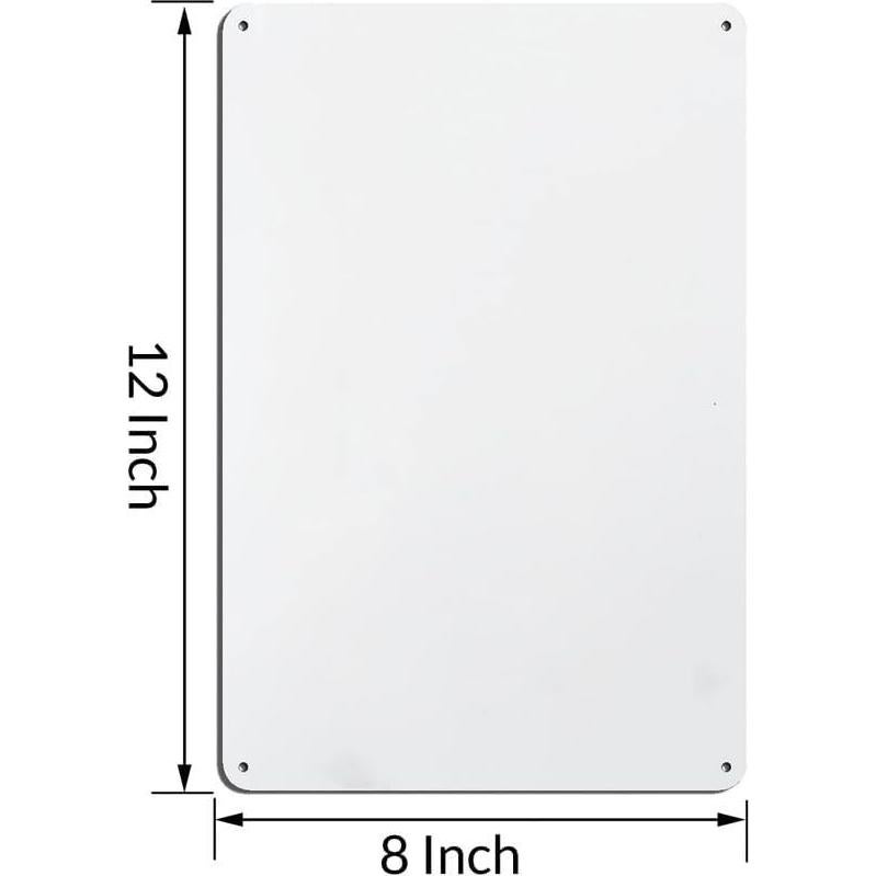 Señal de Aluminio No Fumar 20x30 cm MDRHCSW - Resistente