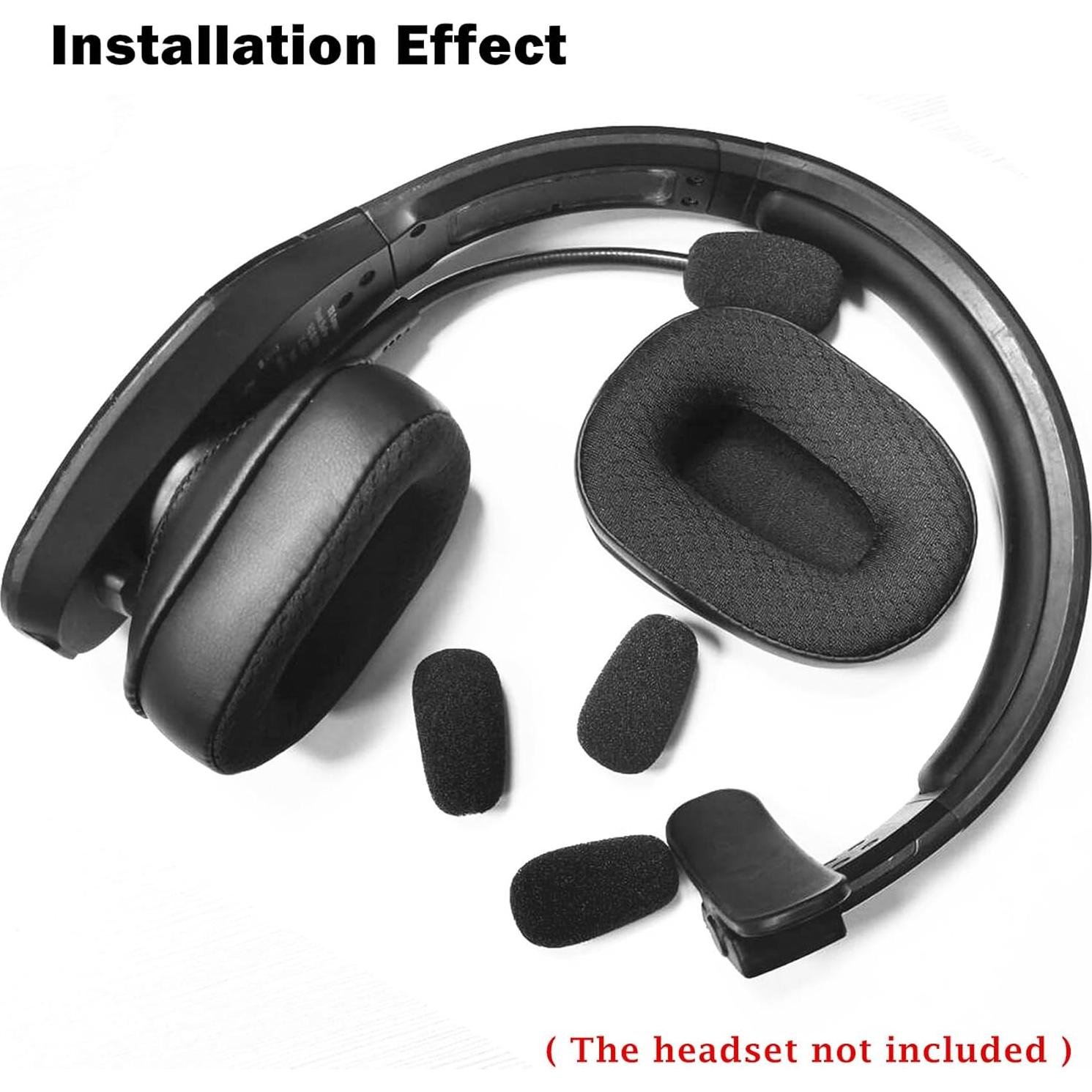 Kit de Almohadillas de Reemplazo TaiZiChangQin para Auriculares VXI BlueParrott B450-XT