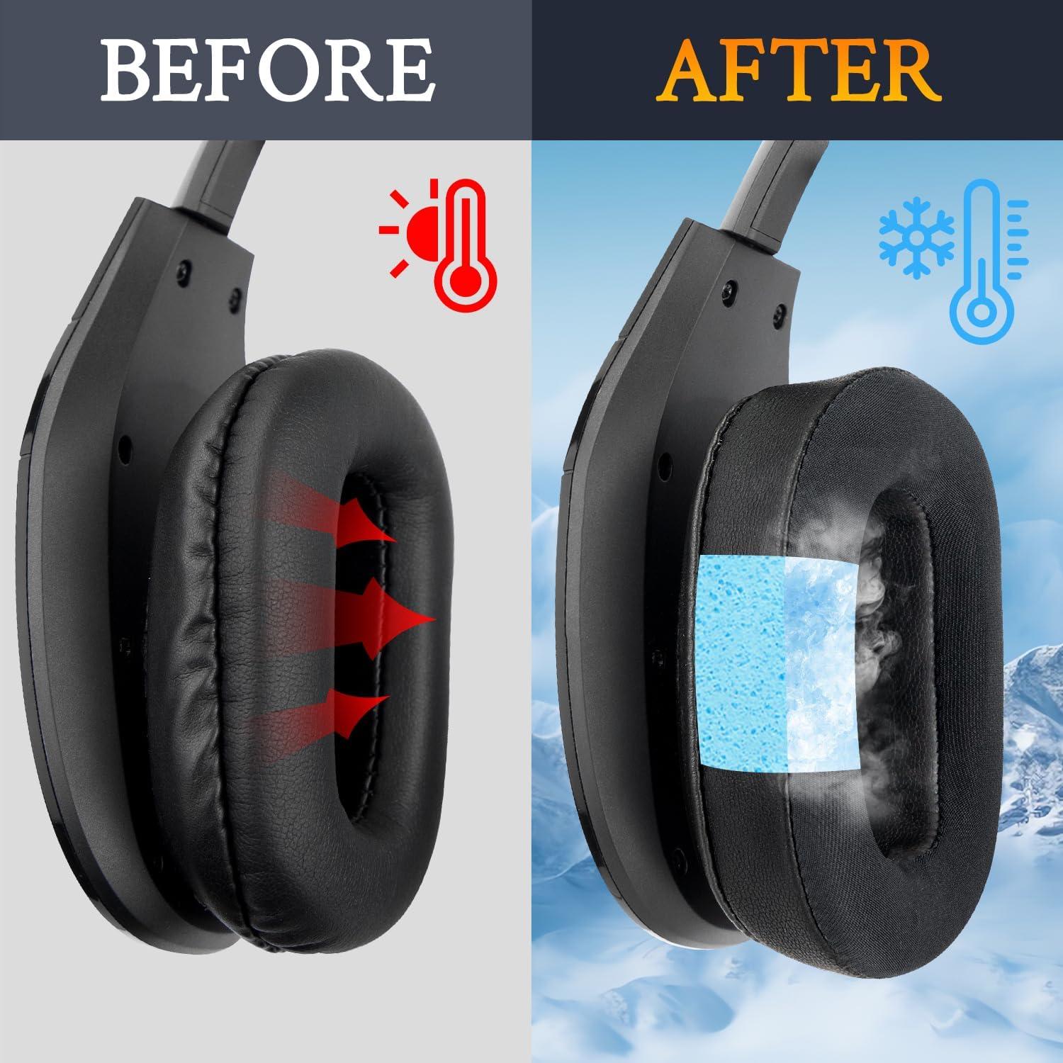 Almohadillas de Gel Refrigerante SOULWIT para Auriculares B450/S450