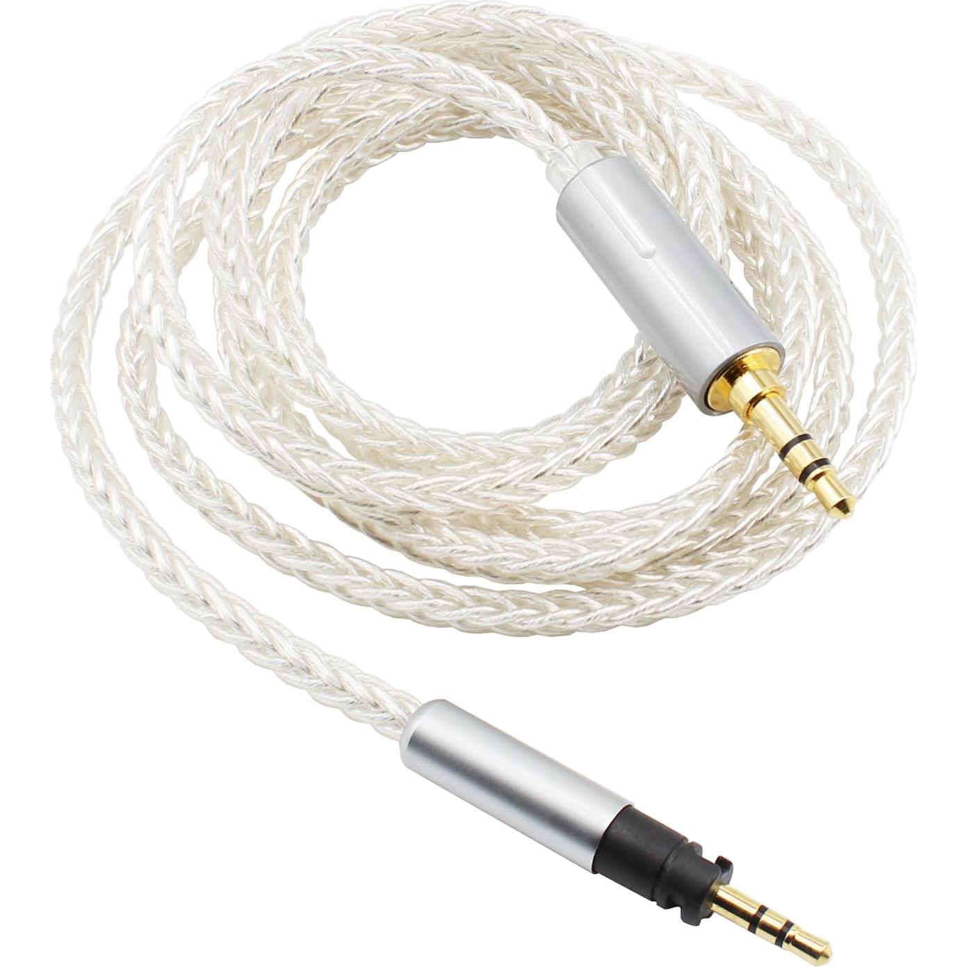 Cable de Reemplazo Trenzado Youkamoo 1.2m para Auriculares Sennheiser