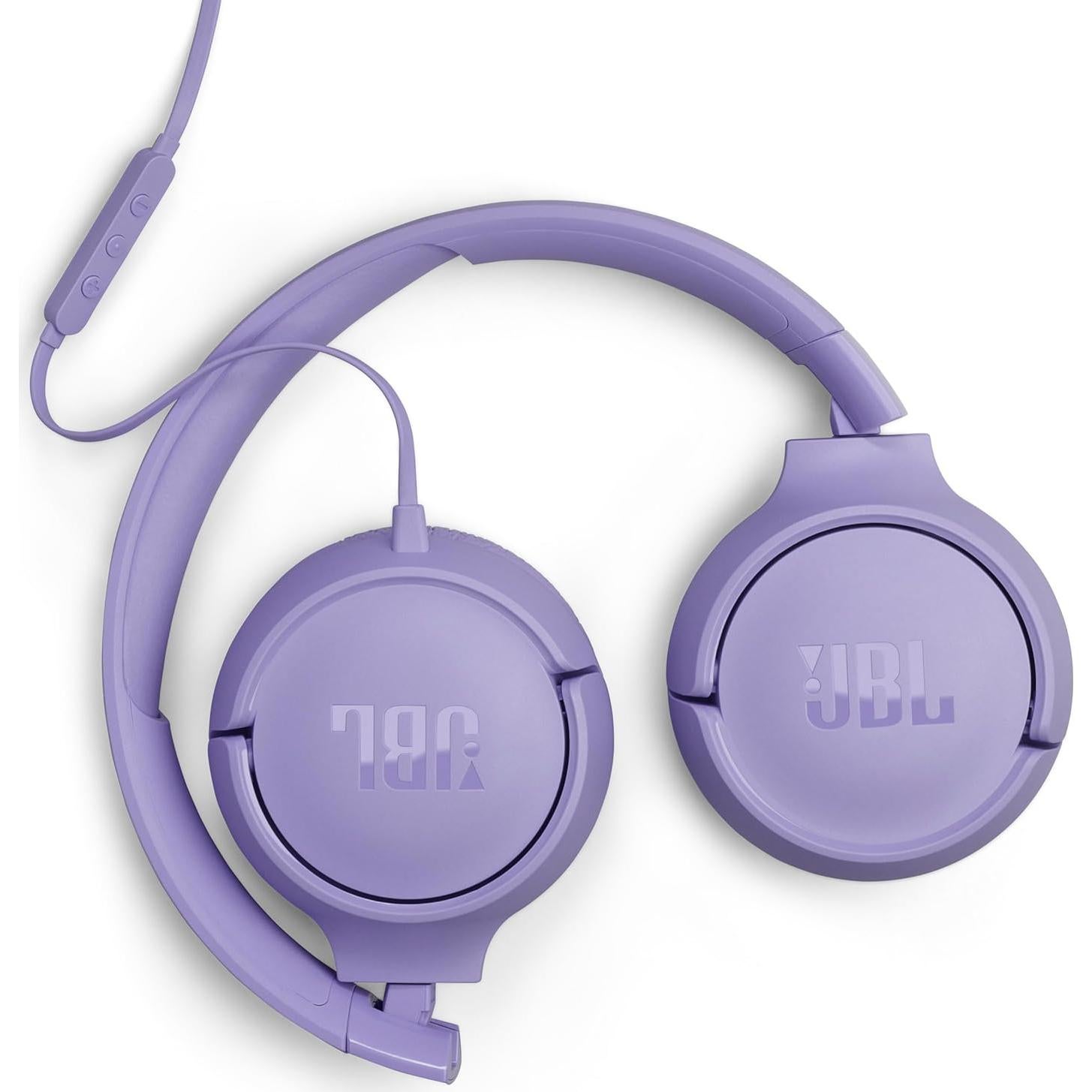 Auriculares JBL Tune 520C USB-C sobre la oreja - Púrpura