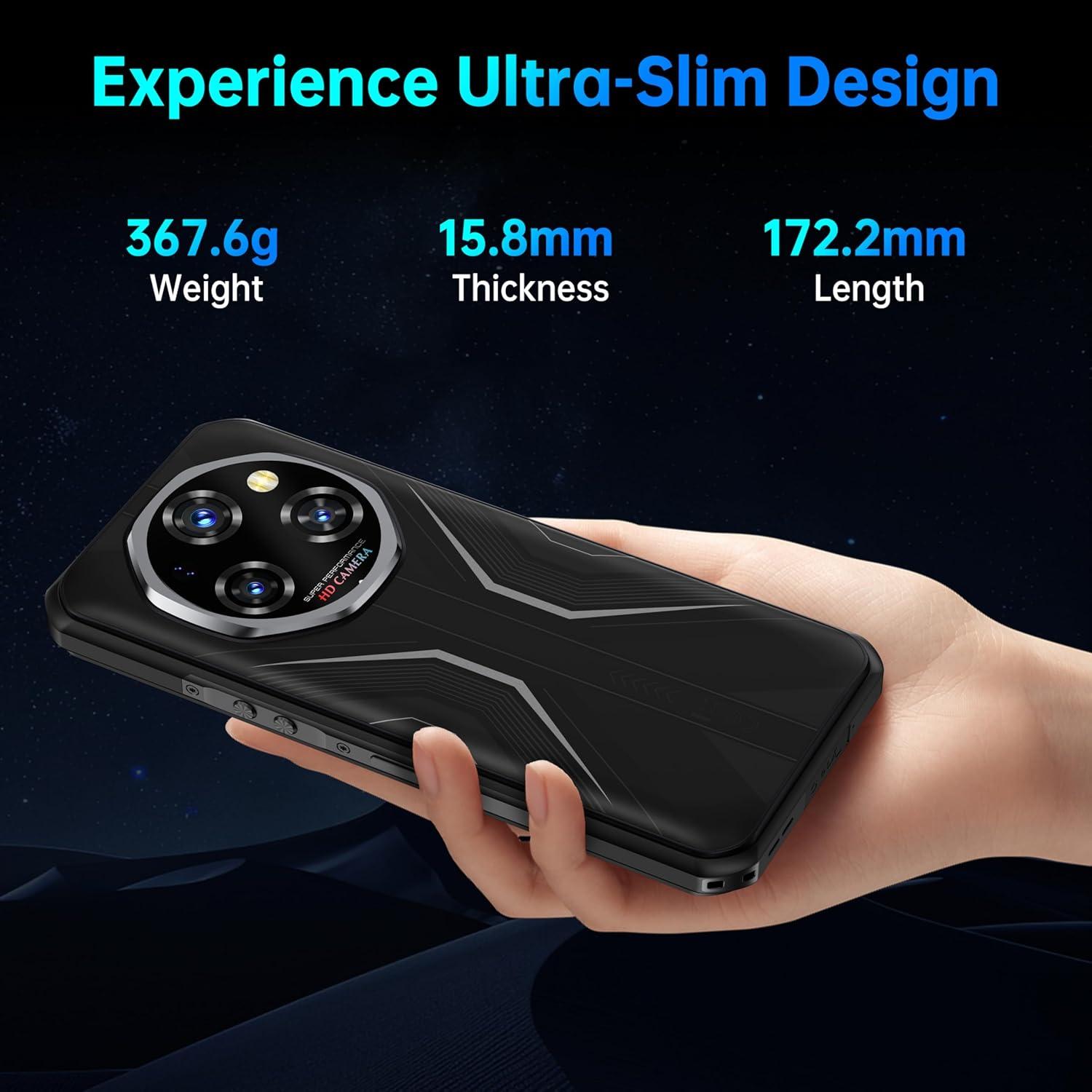 OUKITEL WP55 5G Teléfono Resistente 11000mAh 36GB+256GB