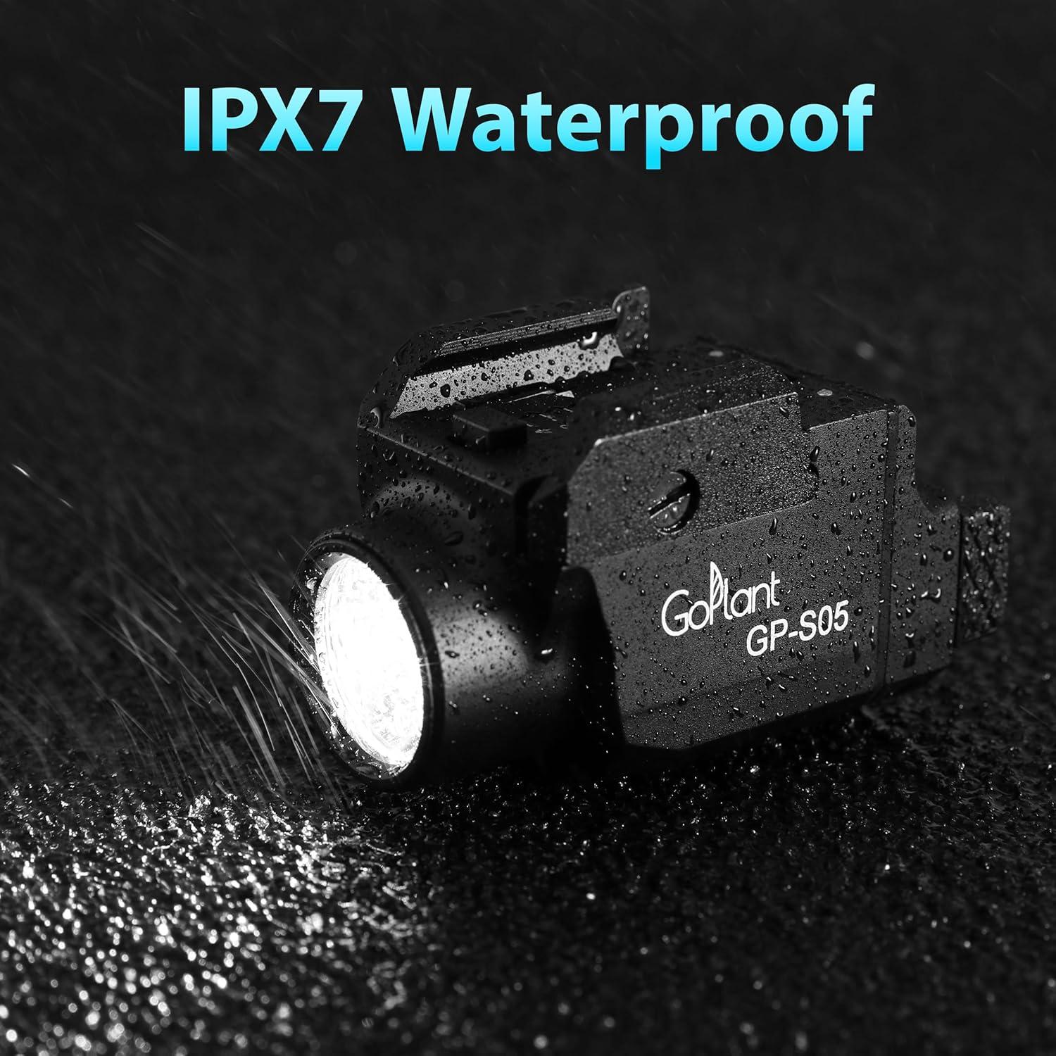 Linterna Táctica Compacta GOPLANT GP-S05 1500 Lúmenes LED