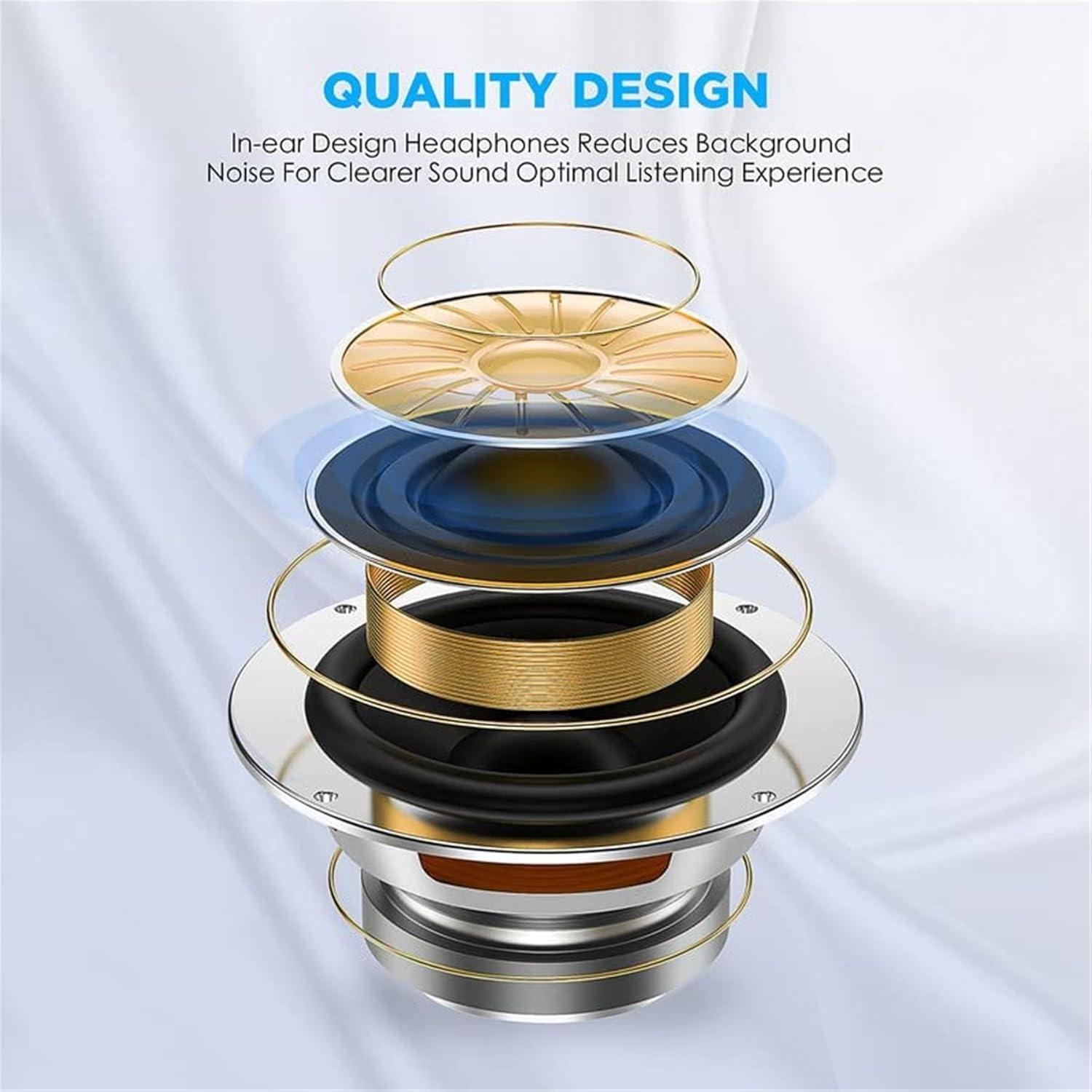 Paquete de 2 Auriculares con Cable Nimizo 3.5mm para iPhone