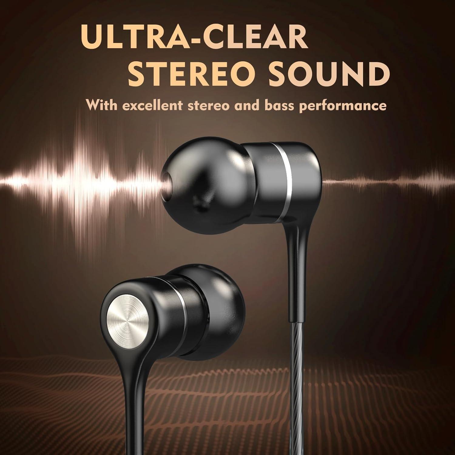 Auriculares Intrauditivos LWZCAM EJ-A2, 5 Unidades, 3.5mm