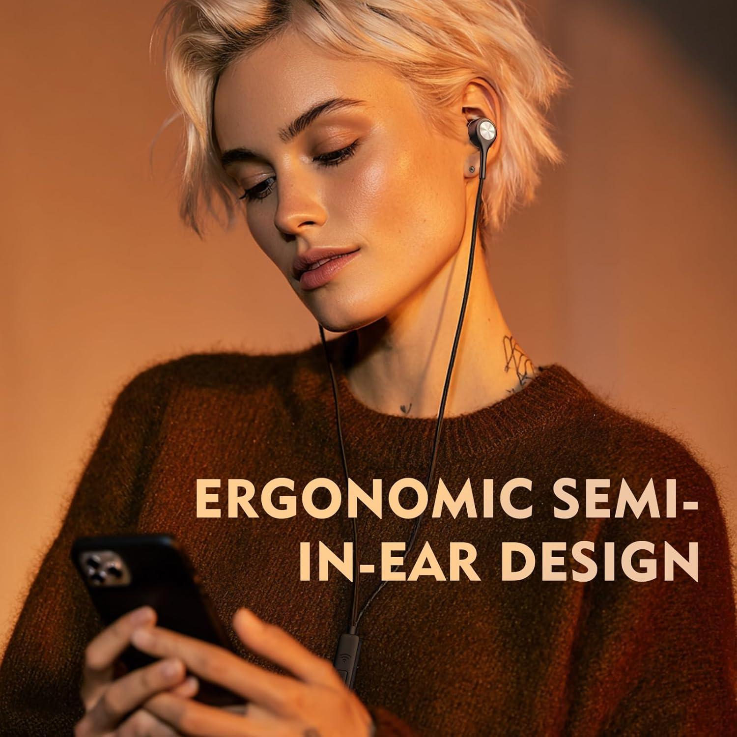 Auriculares Intrauditivos LWZCAM EJ-A2, 5 Unidades, 3.5mm