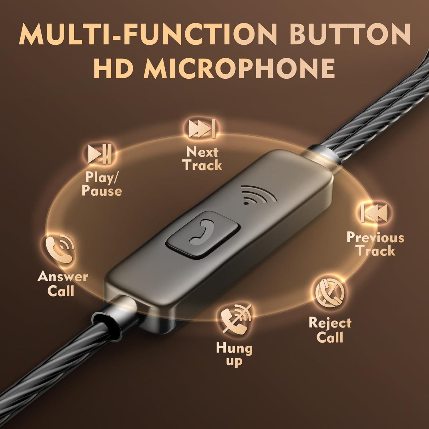 Auriculares Intrauditivos LWZCAM EJ-A2, 5 Unidades, 3.5mm