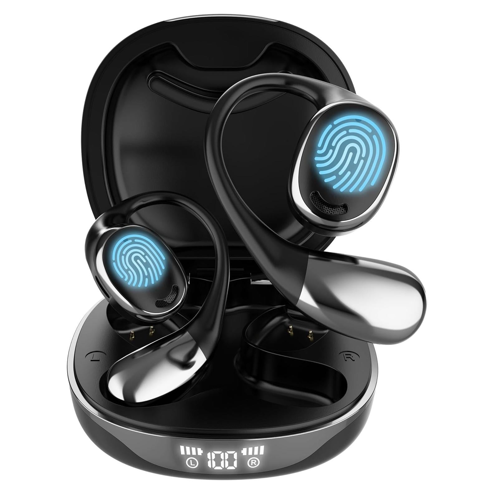 Auriculares de Traducción AI Merryking 3-en-1 Negro 144 Idiomas