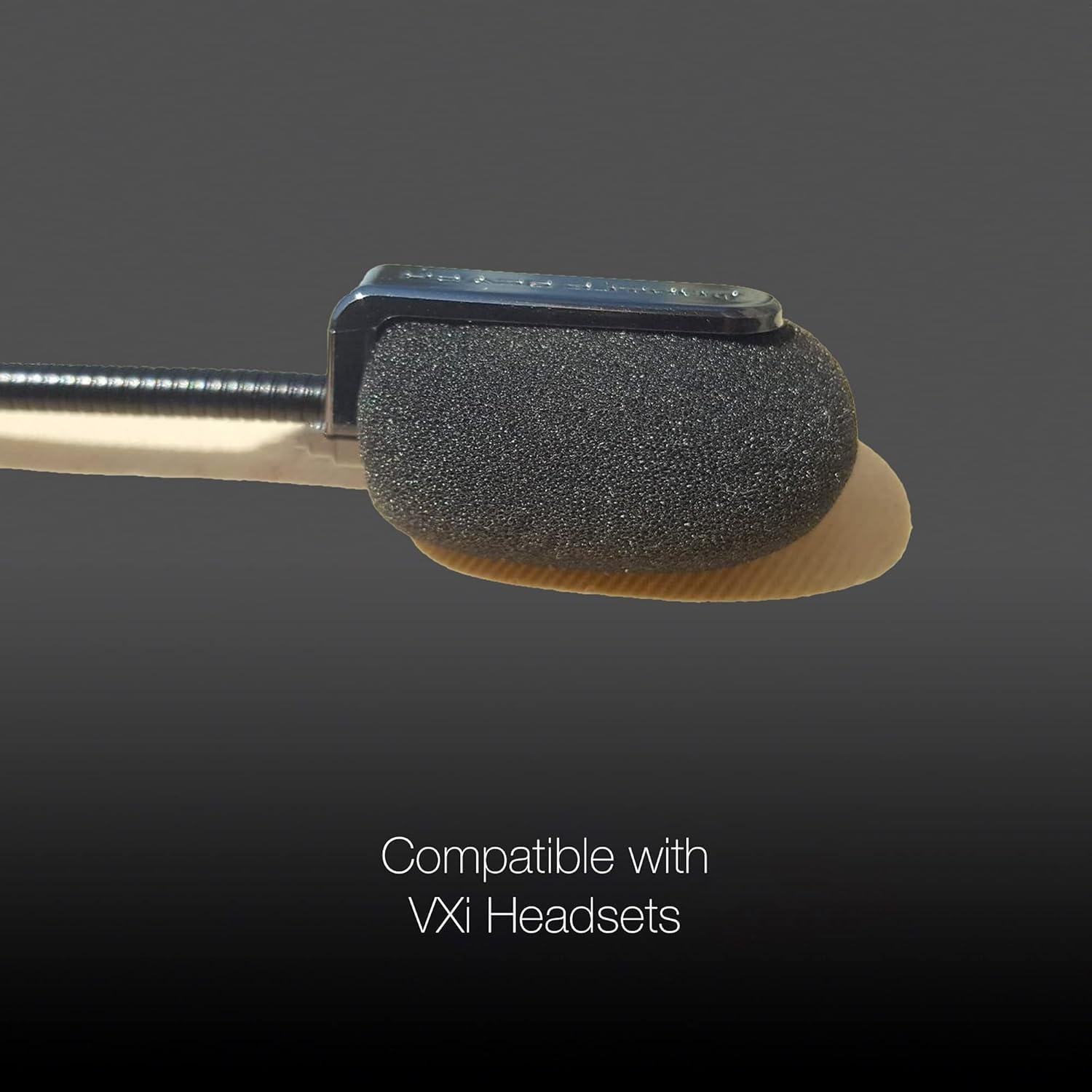 Cubiertas de espuma para micrófono Global Teck 10 unidades - Auriculares compatibles