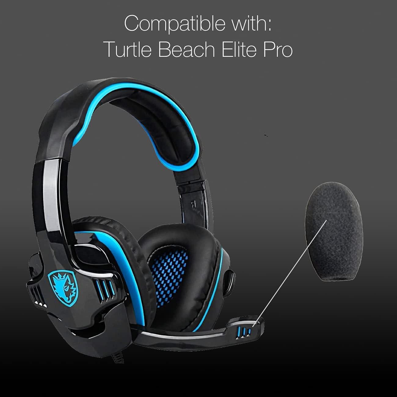 Cubiertas de espuma para micrófono Global Teck 10 unidades - Auriculares compatibles