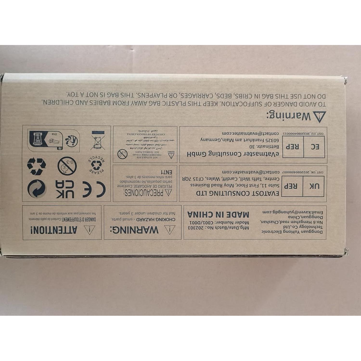 Almohada de Cuerpo de Gato de Peluche YH YUHUNG 70cm Rosa