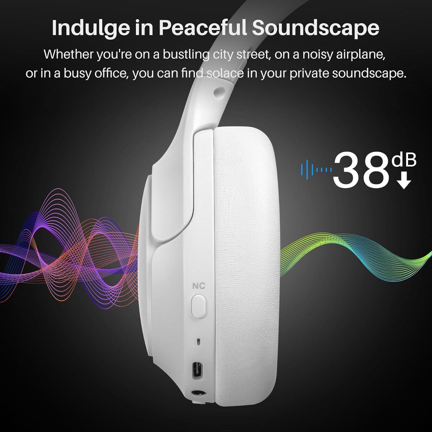 Auriculares TOZO HT2 Bluetooth Inalámbricos con ANC 60h