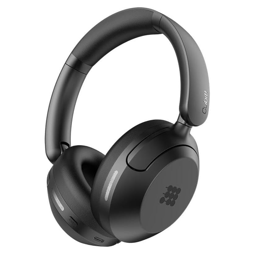 Auriculares Bluetooth Cubitt Power ANC Híbrido 60H Negro