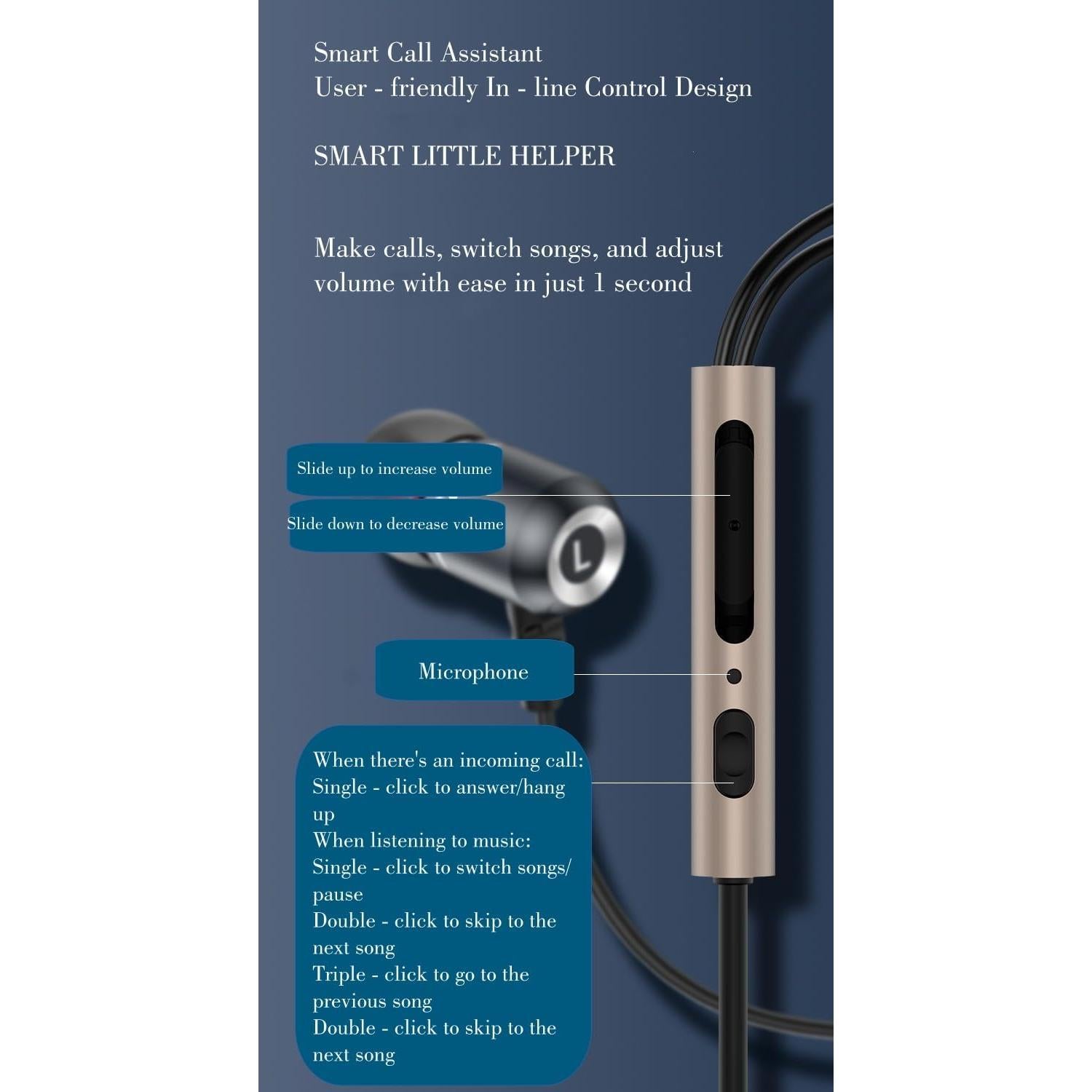 Auriculares TRON TR53 con Conexión AUX y Micrófono - Funda Incluida